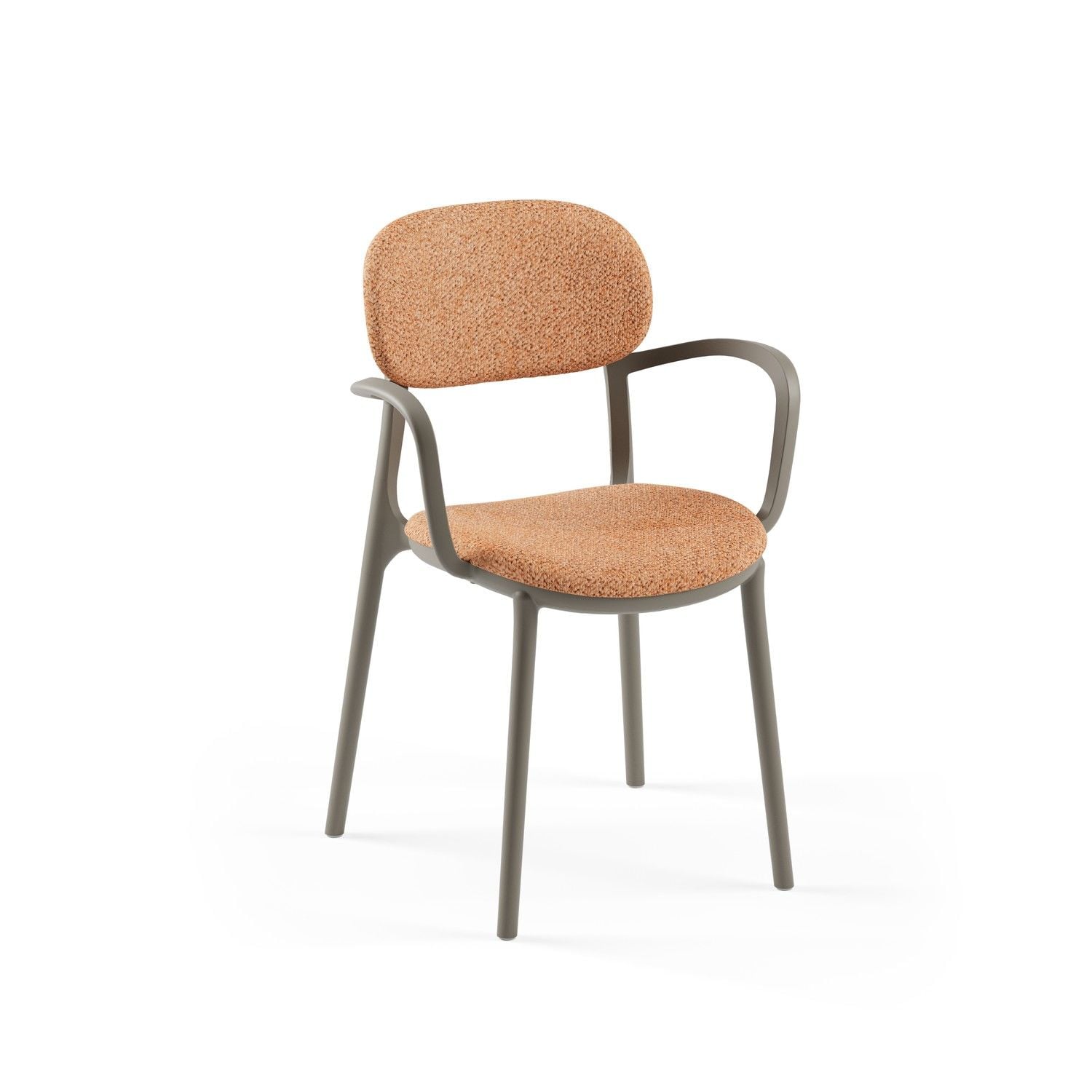 Vizon Kollu Mutfak Sandalyesi Kumaş Oturum Modern