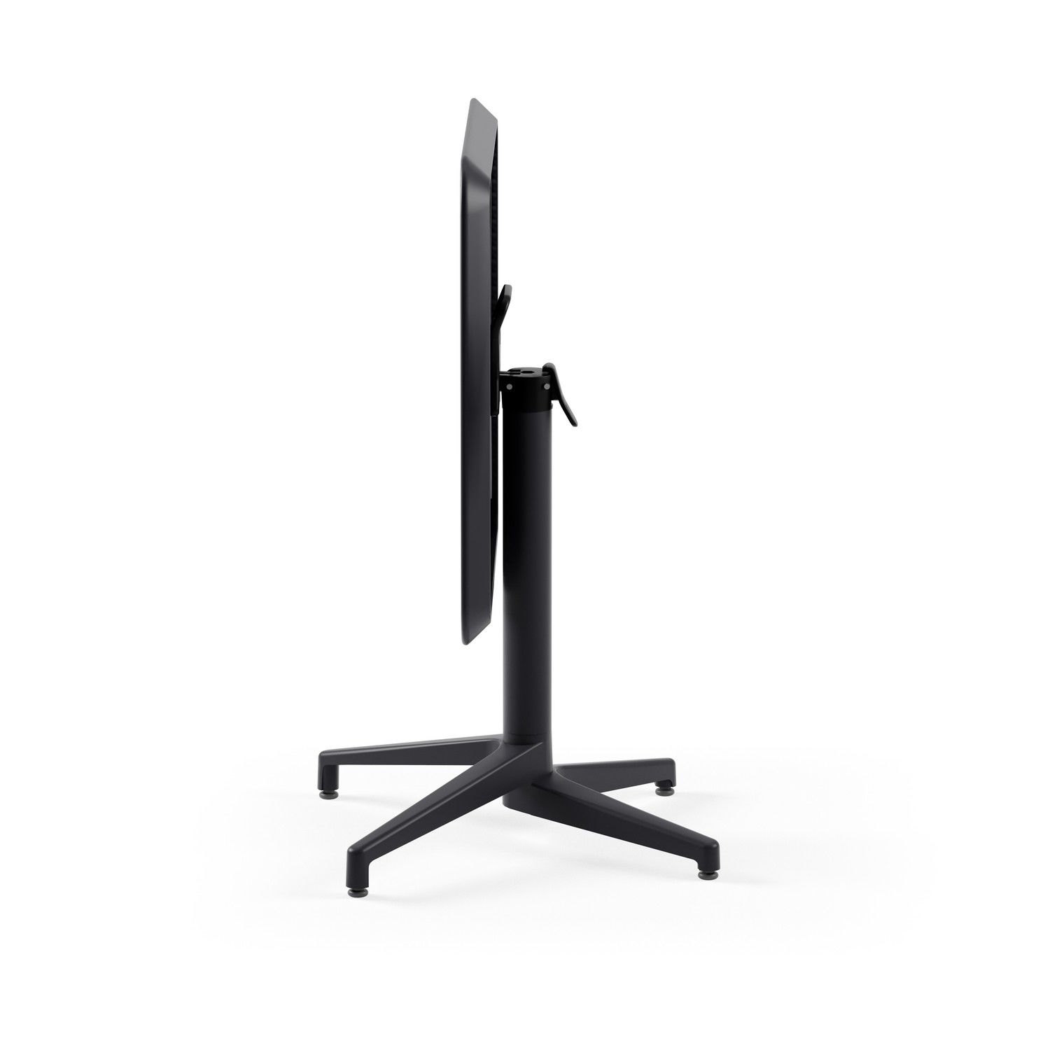 Antrasit Paslanmaz Katlanabilir Bahçe Masası 70x70 cm