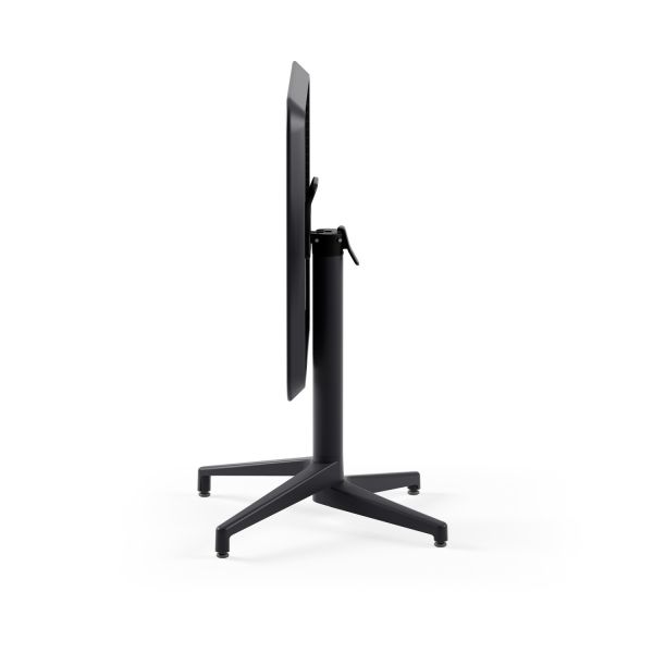 Antrasit Paslanmaz Katlanabilir Bahçe Masası 70x70 cm