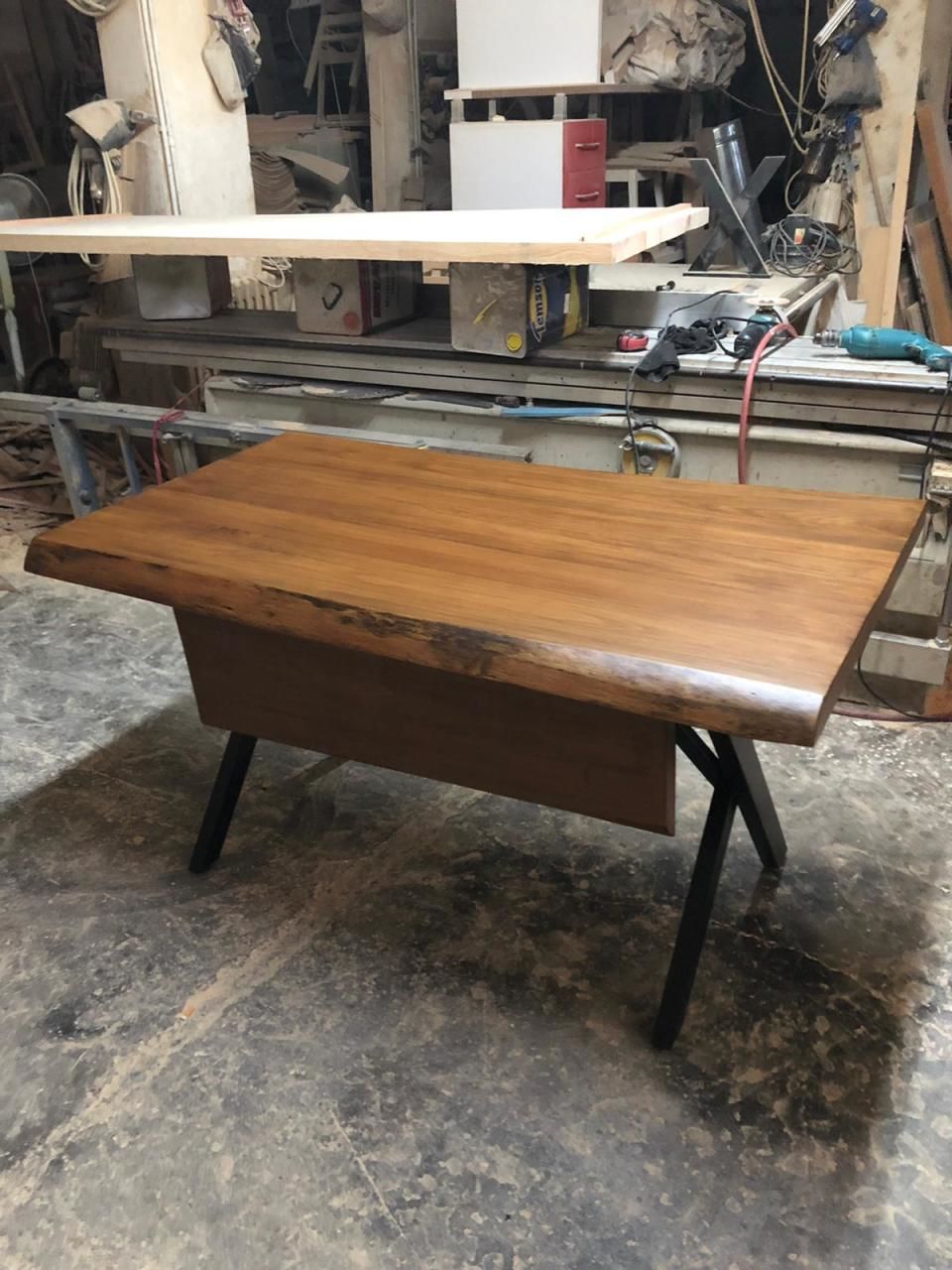 Gürgen Ağacı Ceviz Ofis Masa Modelleri 80x120