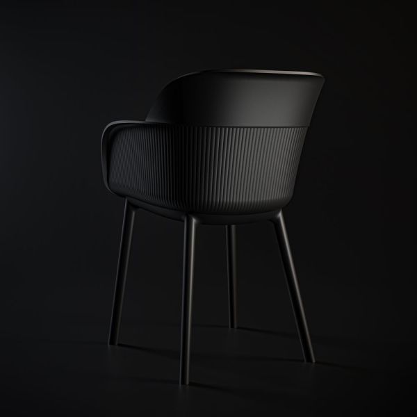 2 Kişilik Kare 70x70 Polipropilen Plastik Siyah Cafe Bahçe Masa Sandalye Takımı