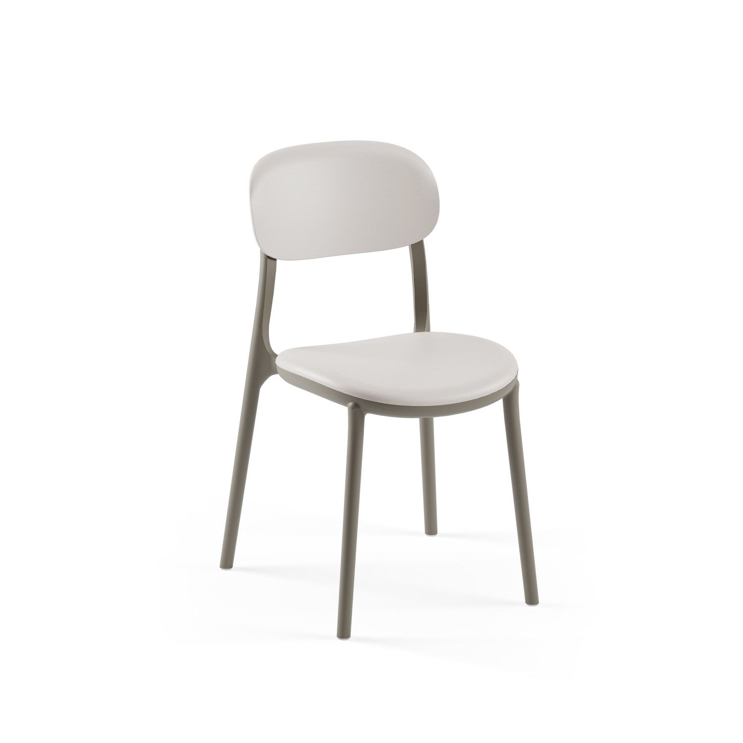 Vizon-Açık Gri İç Dış Mekan Bahçe Ve Mutfak Sandalyesi