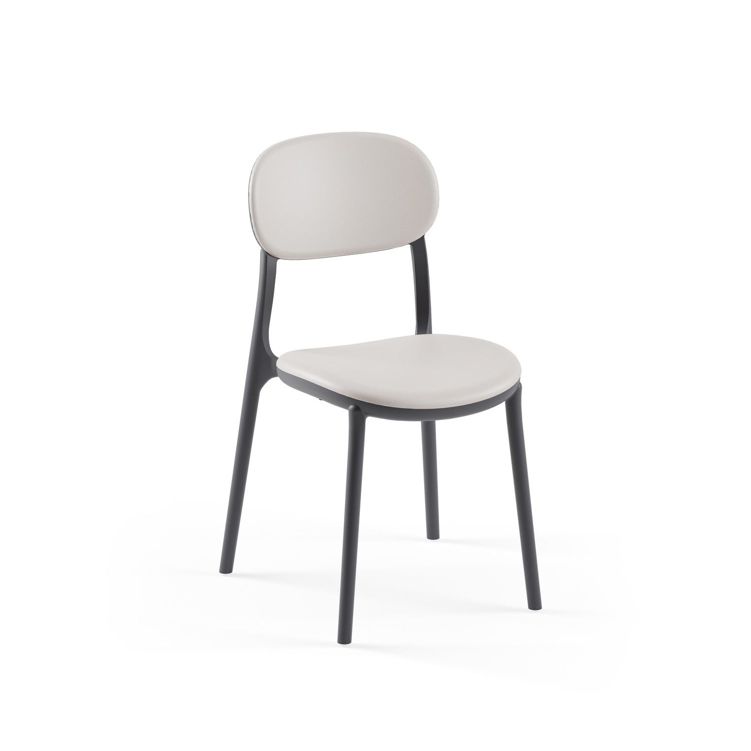 Antrasit Açık Gri Dış Mekan Otel Bahçe Sandalyesi