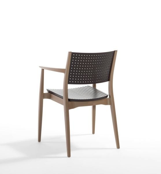 Çöl Kahve Kahverengi 90x90 4 Kişilik Bahçe Masa Takımı