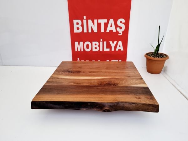 ÖZEL LİNK CEVİZ AĞACI ÜST TABLA 100X150.CM   1 ADET    VE 50X140.CM  1 ADET