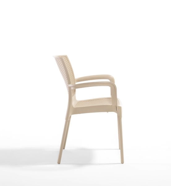 Living Cappucino Kollu Dış Mekan Bahçe Sandalyesi