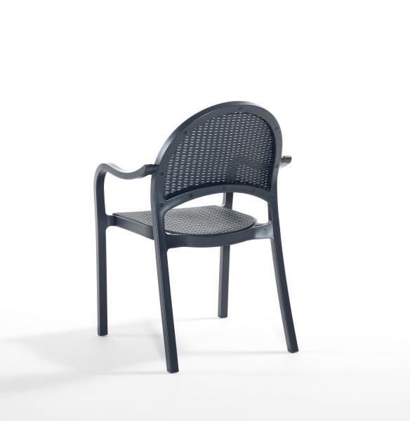 Portorino Antrasit Dış Mekan Bahçe Sandalyesi