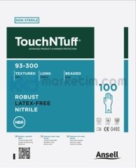 ﻿﻿Ansell TouchNTuff® 93-300 Tek Kullanımlık İş Eldiveni