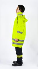 Tesafire Rain Coat Pro 0015 Alev Almaz ve Antistatik Yağmurluk