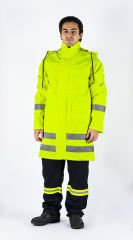 Tesafire Rain Coat Pro 0015 Alev Almaz ve Antistatik Yağmurluk