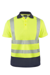 Myform Hı-Vıs Contrast Polo T-shırt