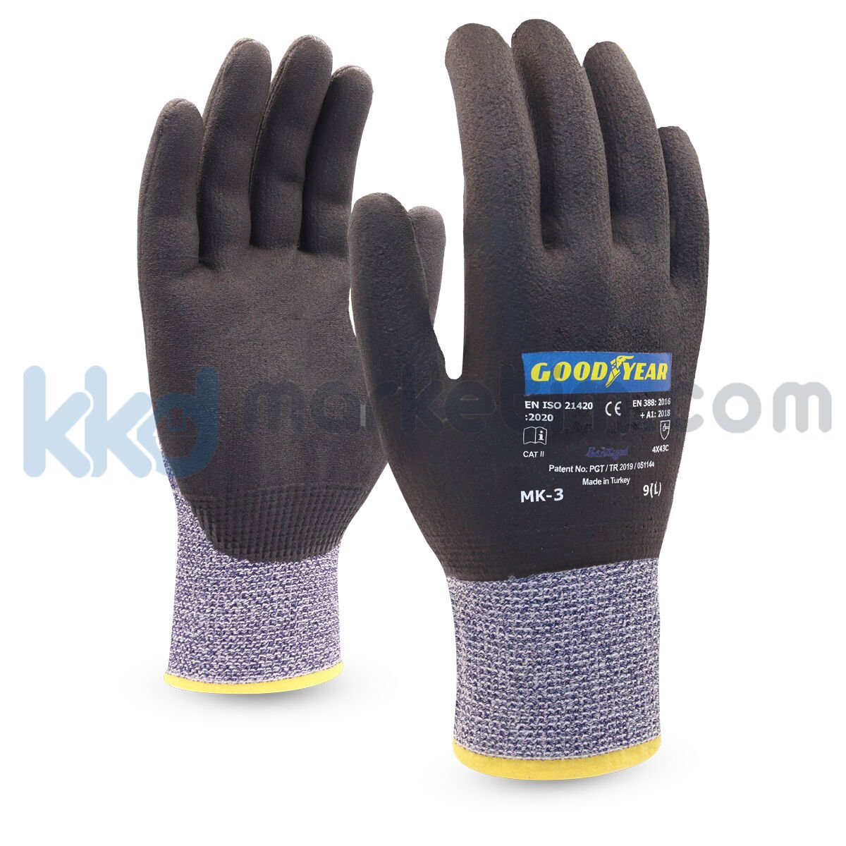 Goodyear MK-3 Kesilmeye Dayanımlı Tam Kaplı İş Eldiveni