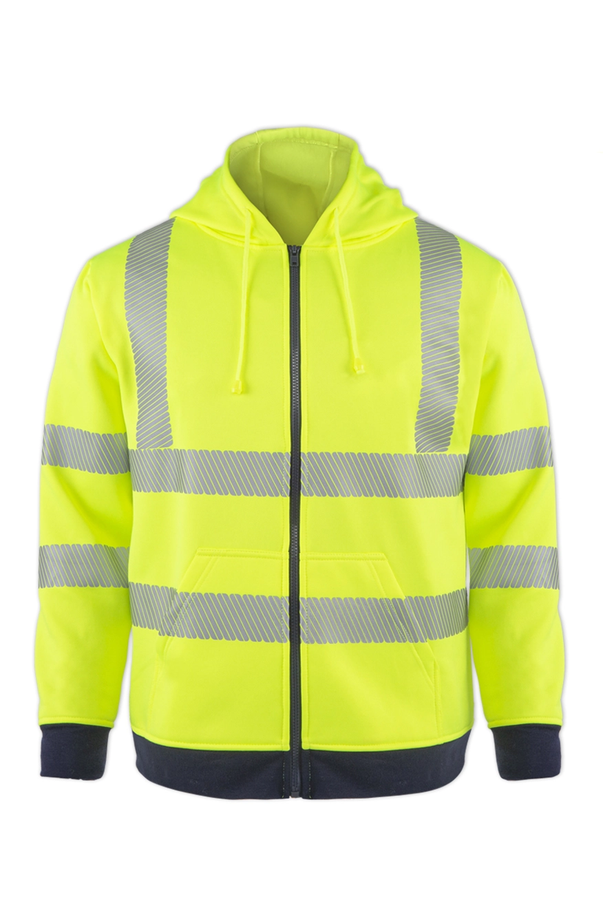 Myform Hı-Vıs Fermuarlı Sweatshırt