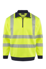 Myform Hı-Vıs 1/4 Zıp Sweatshırt