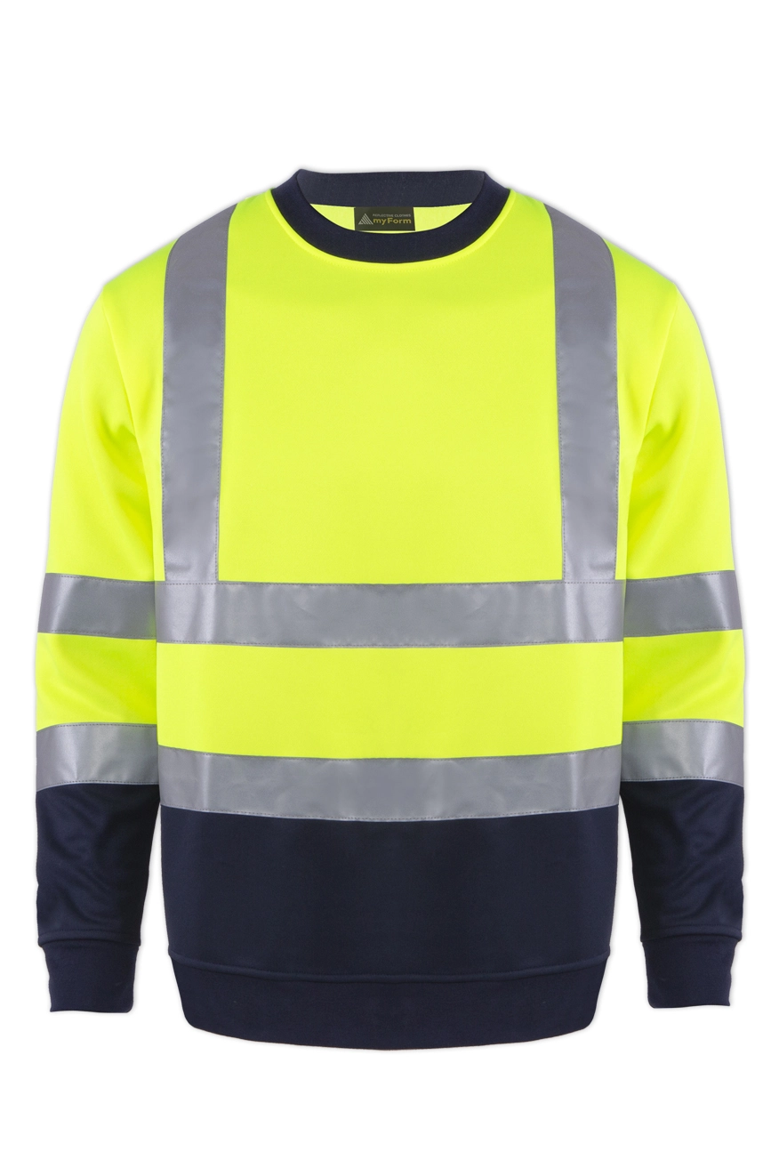 Myform Hı-Vıs Safety Sweatshırt