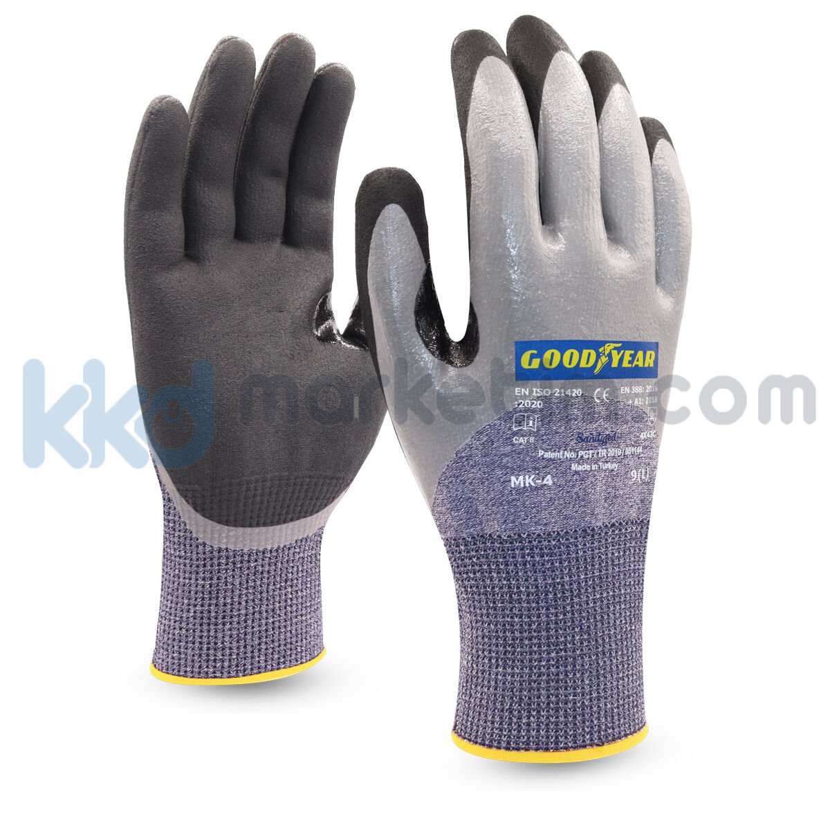 Goodyear MK-4 Çift Kaplı Kesilmeye Dayanımlı İş Eldiveni