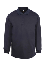 Myform Destekli Polo Yaka Sweatshırt