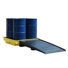 BP4L Varil Dökülme Paleti ile Kullanım İçin Rampa