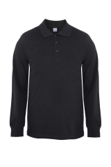 Myform Eco Polo Yaka Pike Uzun Kol T-shırt