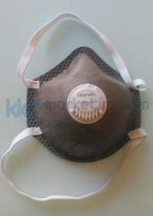 Ant Maske Y1030 FFP2 V Aktif Karbonlu Konik Toz Maskesi - Sızdırmaz