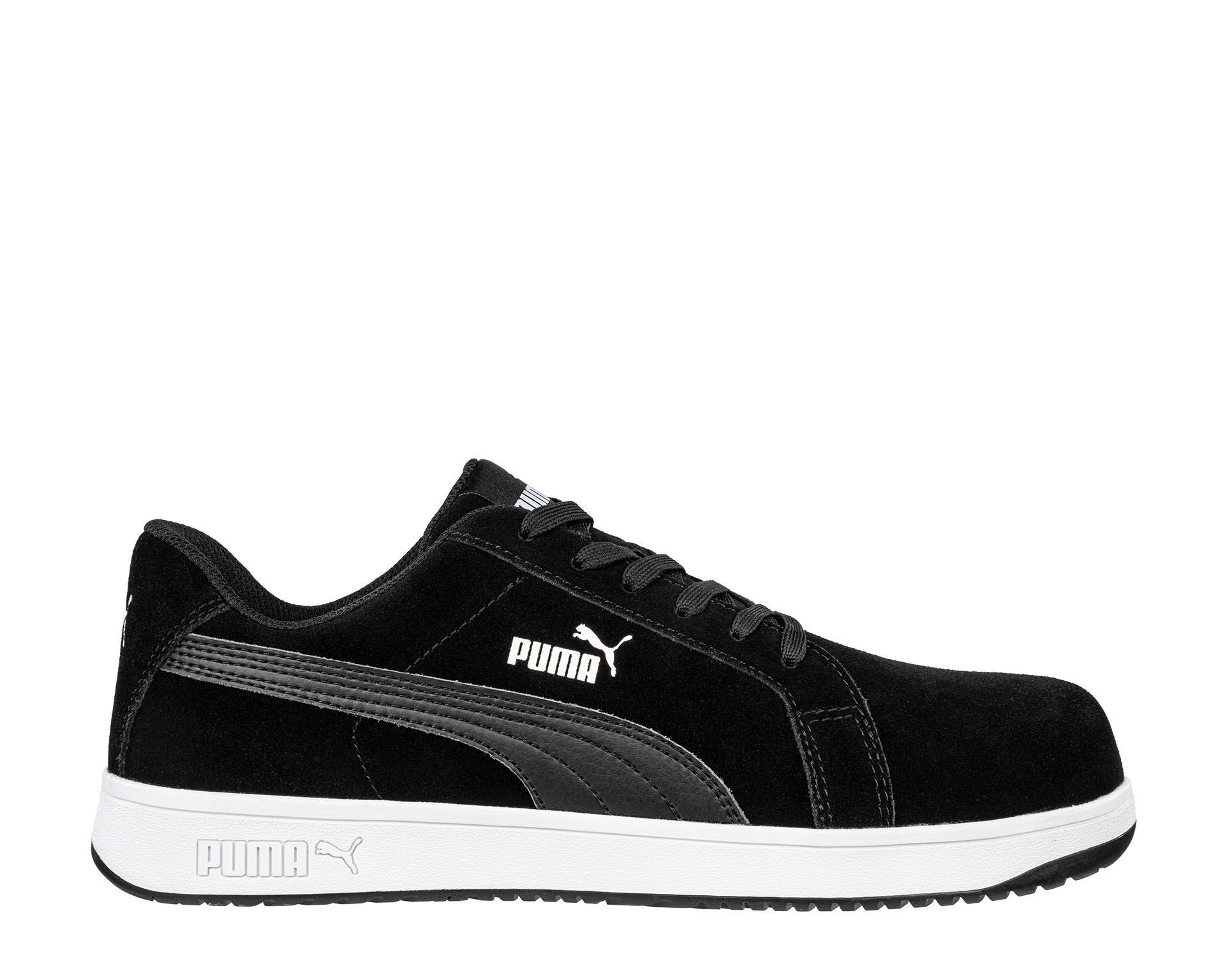 Puma Iconic Black Low S1PL ESD FO SR HRO İş Ayakkabısı