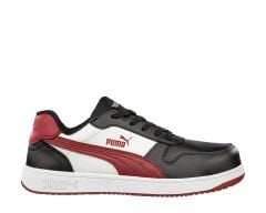 Puma Frontcourt BLK/WHT/RED  S3L ESD  FO SR HRO İş Ayakkabısı