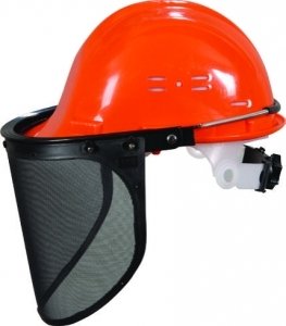 Essafe GE 1270-4 Vidalı Baret + Tel Örgü Vizör