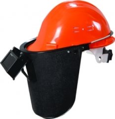 Essafe GE 1272-2 Vidalı Baret + Braketli Kaynak Maskesi