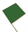 Essafe Yol Çalışma Bayrağı - Yeşil - 38x38 cm