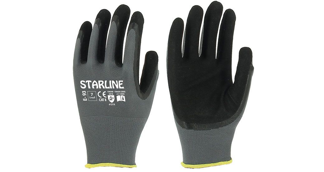 Starline E-93 Sandy Finish Köpük İş Eldiveni