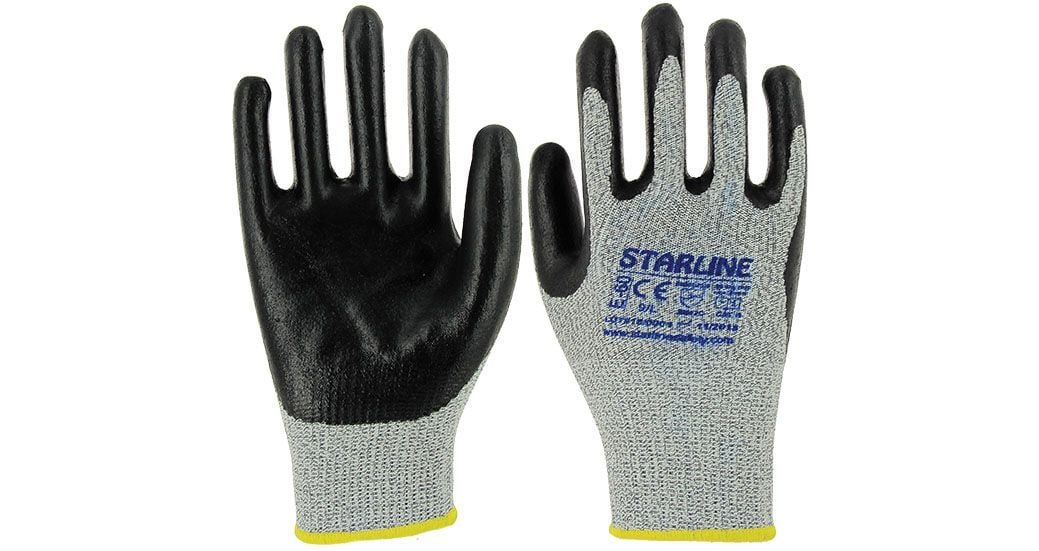 Starline E-60 Köpük Nitril Kesilmez İş Eldiveni