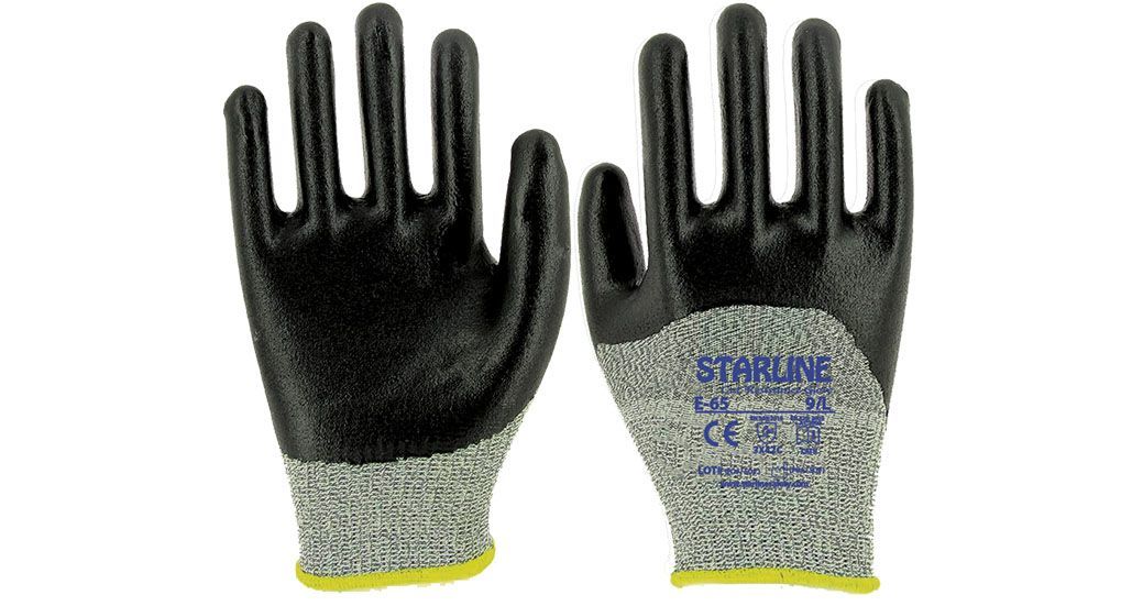 Starline E-65 Köpük Nitril Kesilmez İş Eldiveni