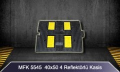 MFK 5545 40×50 4 Reflektörlü Kauçuk Kasis