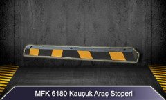 MFK 6180 Kauçuk Araç Stoperi Uzun