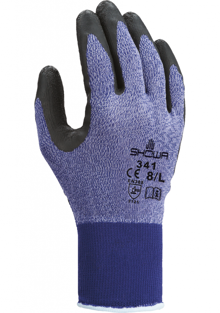 SHOWA 341 PURPLE Nitril İş Eldiveni