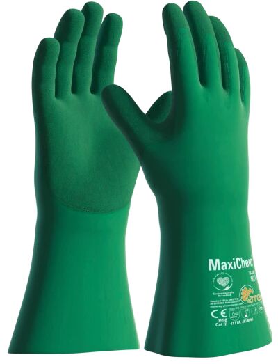 ATG MaxiChem 76-730 Yeşil Kimyasal İş Eldiveni