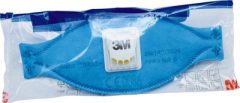 3M 9432 FFP3 Ventilli Toz ve Sis Maskesi (Zımbasız ve mavi)