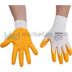 ﻿Vento V15 Nitril Sarı İş Eldiveni