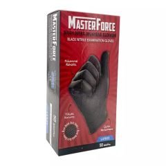 Master Force Extra Kalın Nitril İş Eldiveni - Siyah