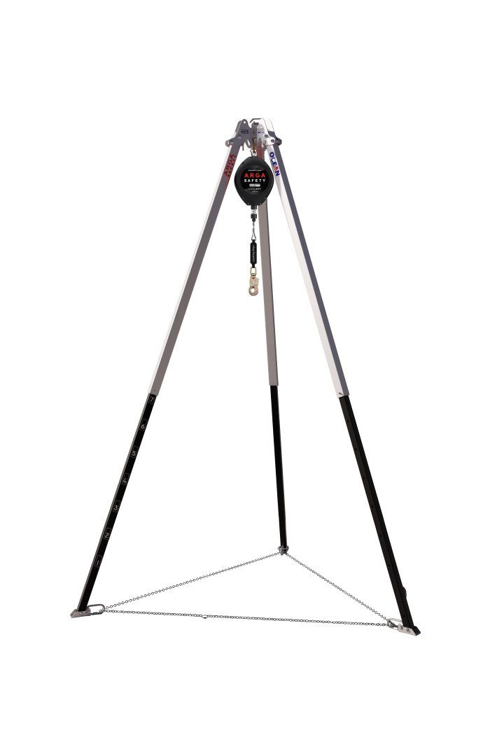 Arga Ayarlanabilir Tripod (2 Kişilik) + Geri Sarımlı Düşüş Durdurucu Set
