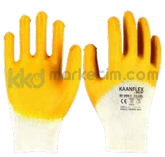 Kaanflex KF-999-Y Sarı Nitril İş Eldiveni