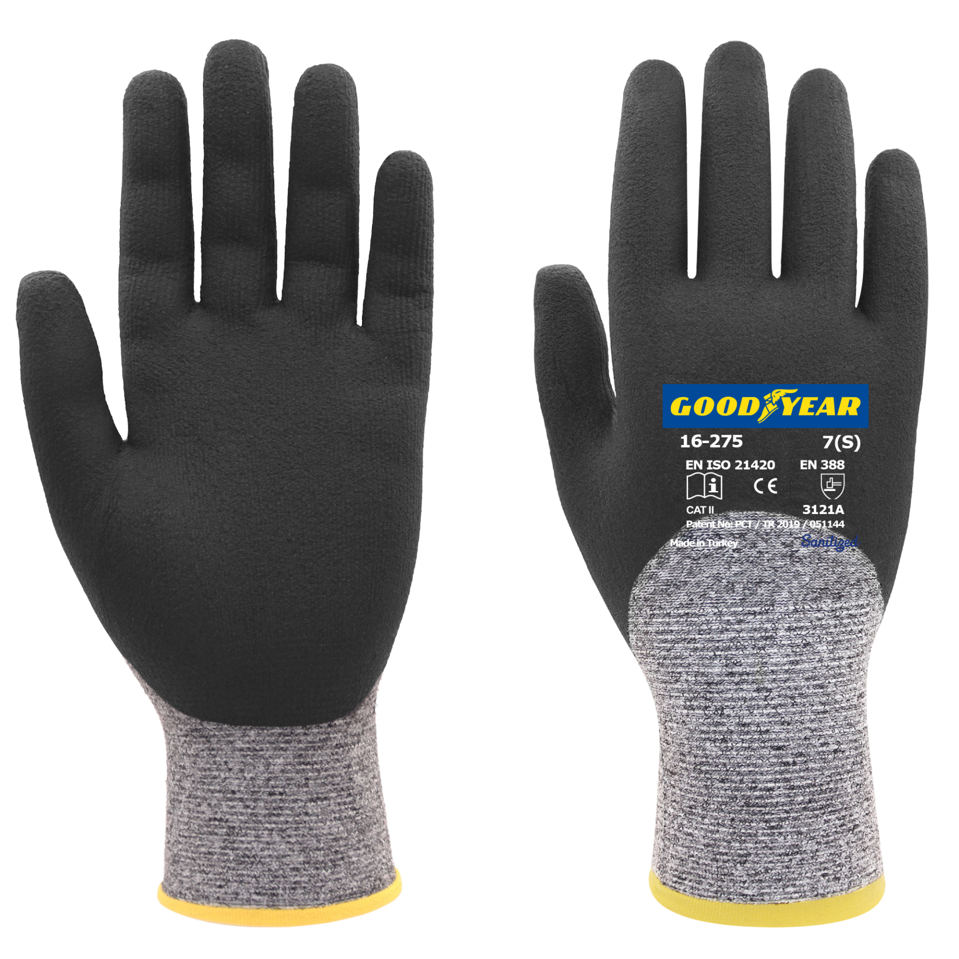 Goodyear 16-275 Köpük Nitril İş Eldiveni