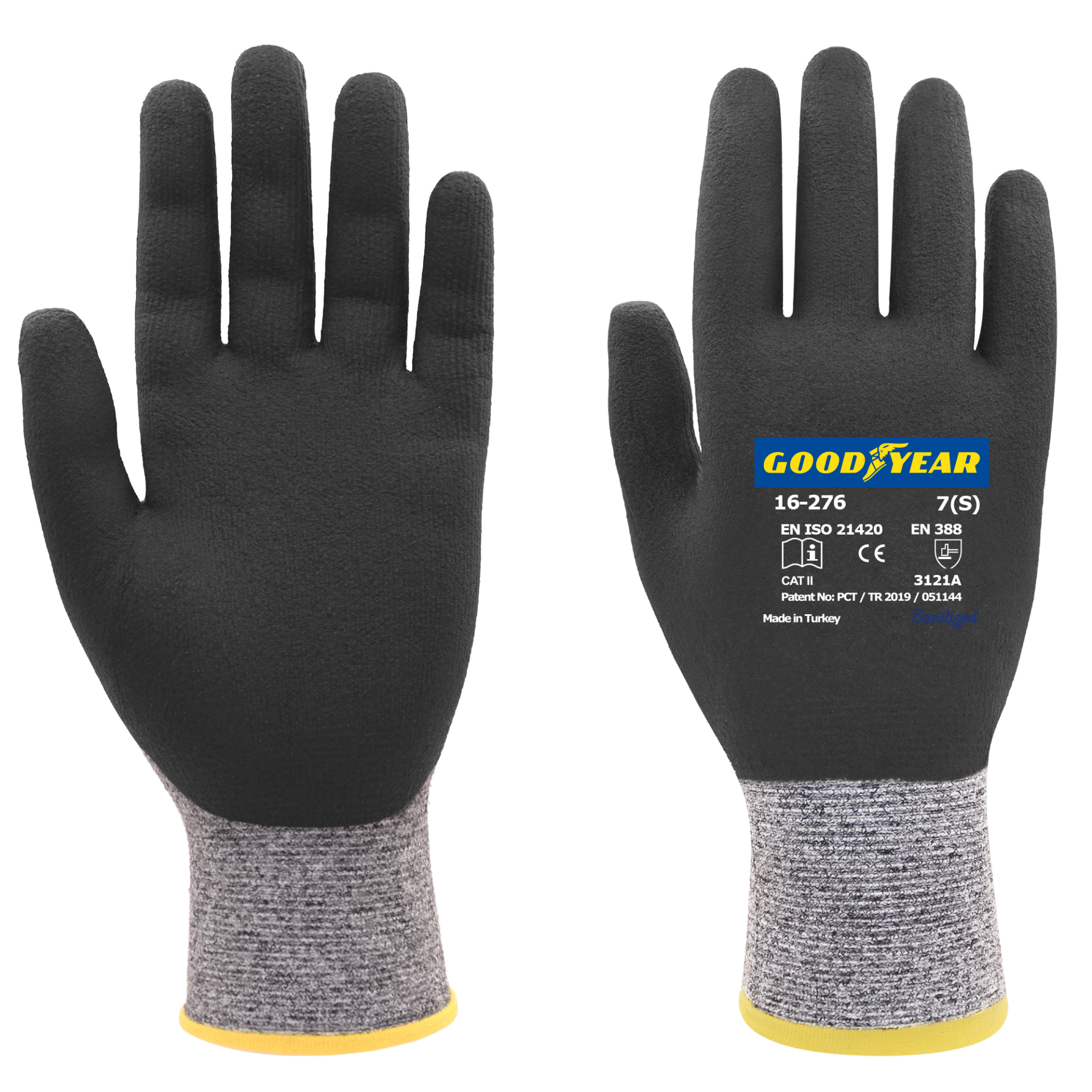Goodyear 16-276 Köpük Nitril İş Eldiveni