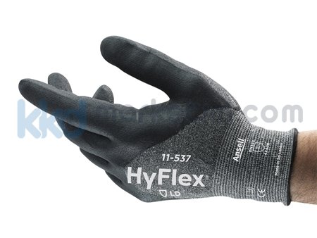 ﻿Ansell HyFlex® 11-537 Kesilmeye Dayanımlı İş Eldiveni