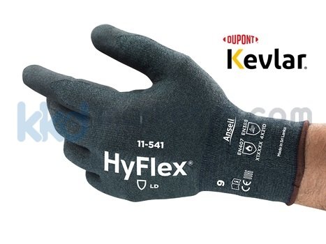 Ansell HyFlex® 11-541 Kesilmeye Dayanımlı İş Eldiveni