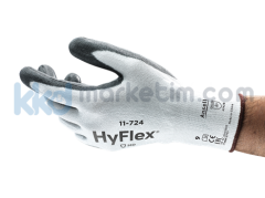 ﻿Ansell HyFlex® 11-724 Kesilmeye Dayanımlı İş Eldiveni