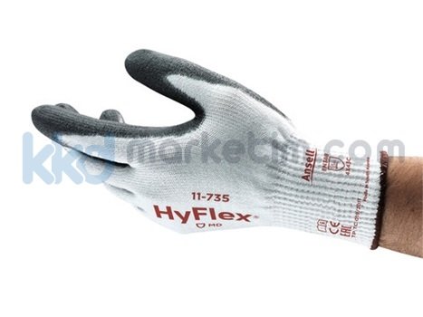 ﻿Ansell HyFlex® 11-735 Kesilmeye Dayanımlı İş Eldiveni