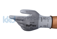 ﻿Ansell HyFlex® 11-754 Kesilmeye Dayanımlı İş Eldiveni