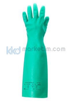 ﻿Ansell AlphaTec® Solvex® 37-185 Kimyasal İş Eldiveni