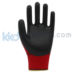 ﻿Beybi PN75 Polyester Örme Nitril Eldiven